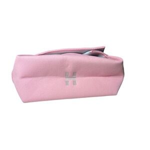 Pink Travel Makeup Pouch Small Toiletry Organizer Snap Closure Cosmetic Bag H‎